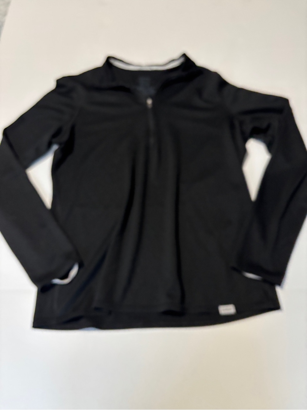 Patagonia Capilene 3 Midweight Zip-Neck Black Base Layer Top Long Sleeve - Large